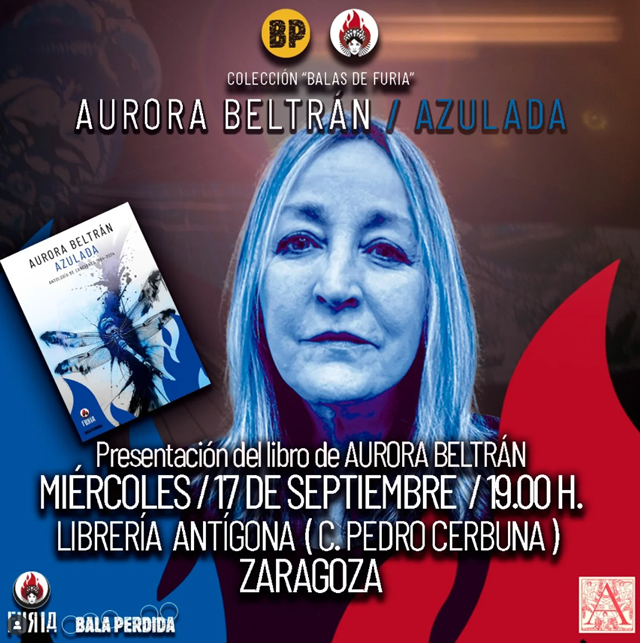 Aurora Beltrán presenta 'Azulada'